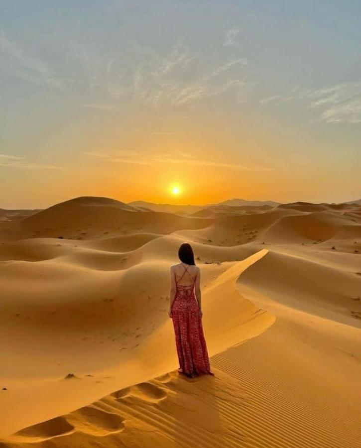 Desert Romantic Camp เมอร์ซูกา ภายนอก รูปภาพ